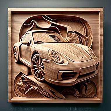 3D мадэль Porsche 787 (STL)